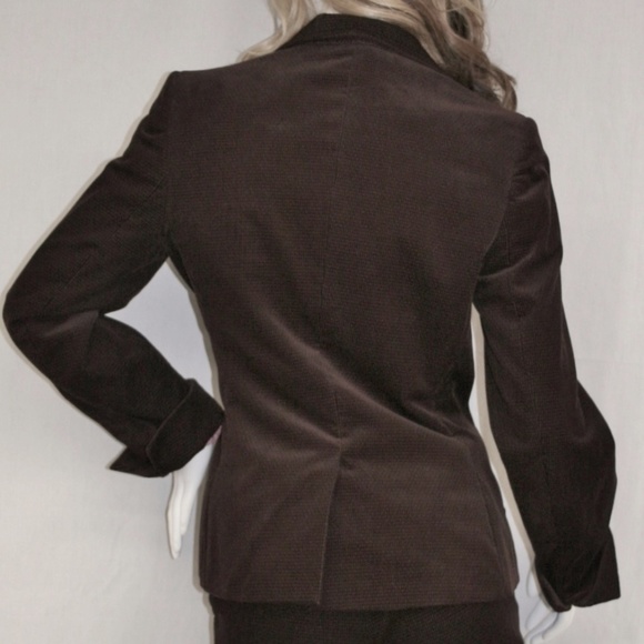 Spanish Velvet Low Rise Pant Blazer Suit - Picture 3 of 8